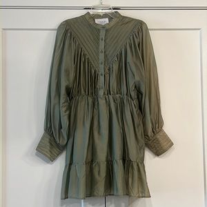 Silky Green Dress | The Shirt, L
